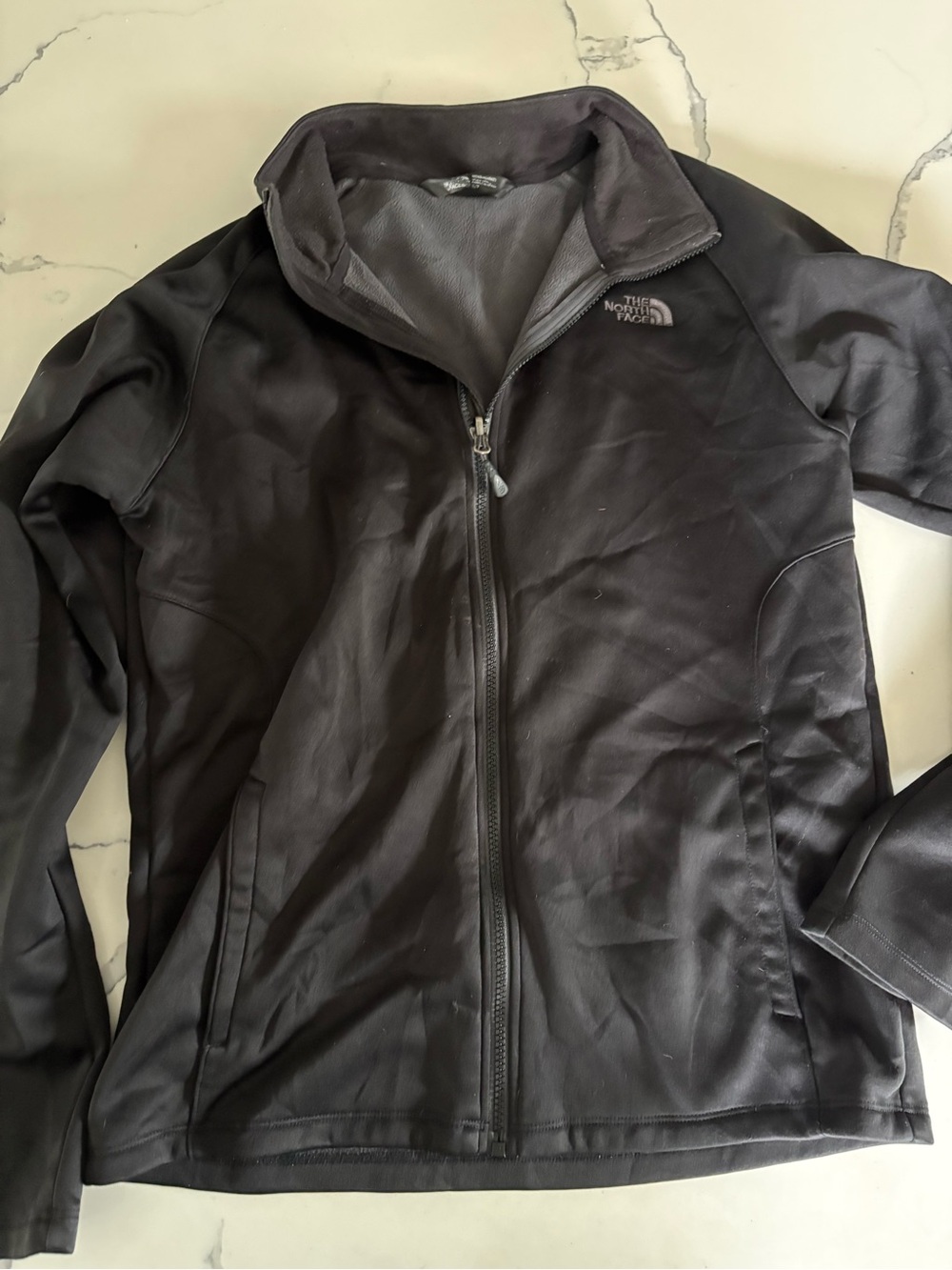 The North Face Black Lightweight Full-Zip Shirt Jacket